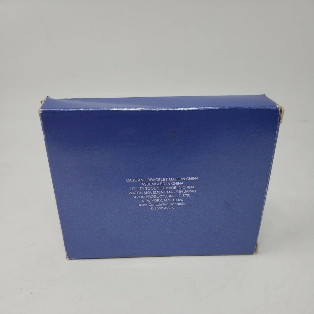 2002 Avon Quartz‎ Watch & Multi-Function Knife Gift Box Set / BRAND NEW
